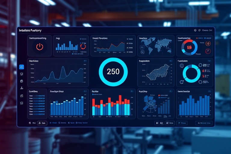 Electronics manufacturing dashboard